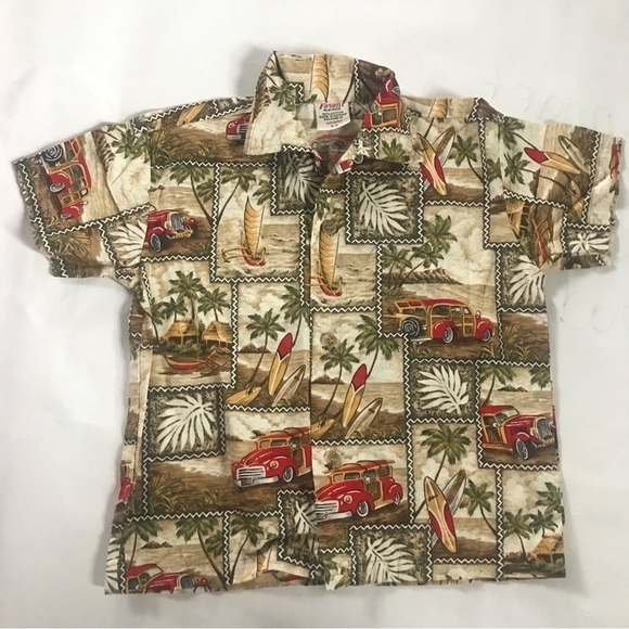 *3/$15* Boy's Hawaiian Short Set - Picture 4 of 6